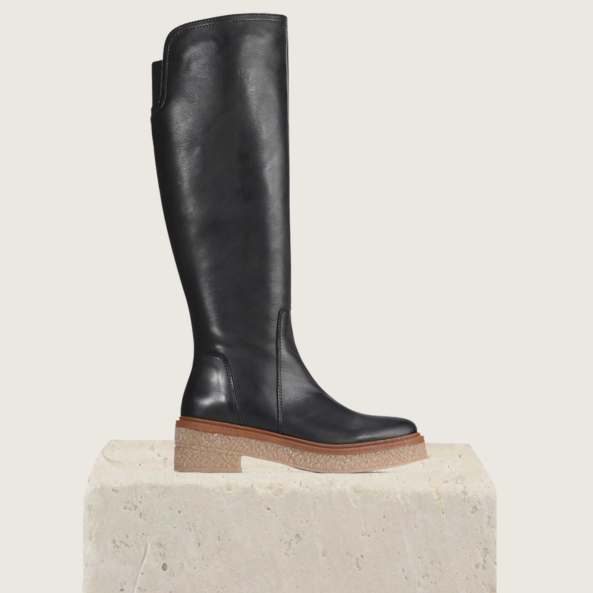 FRIDASK - EOS Footwear - Long Boots #color_Brandy